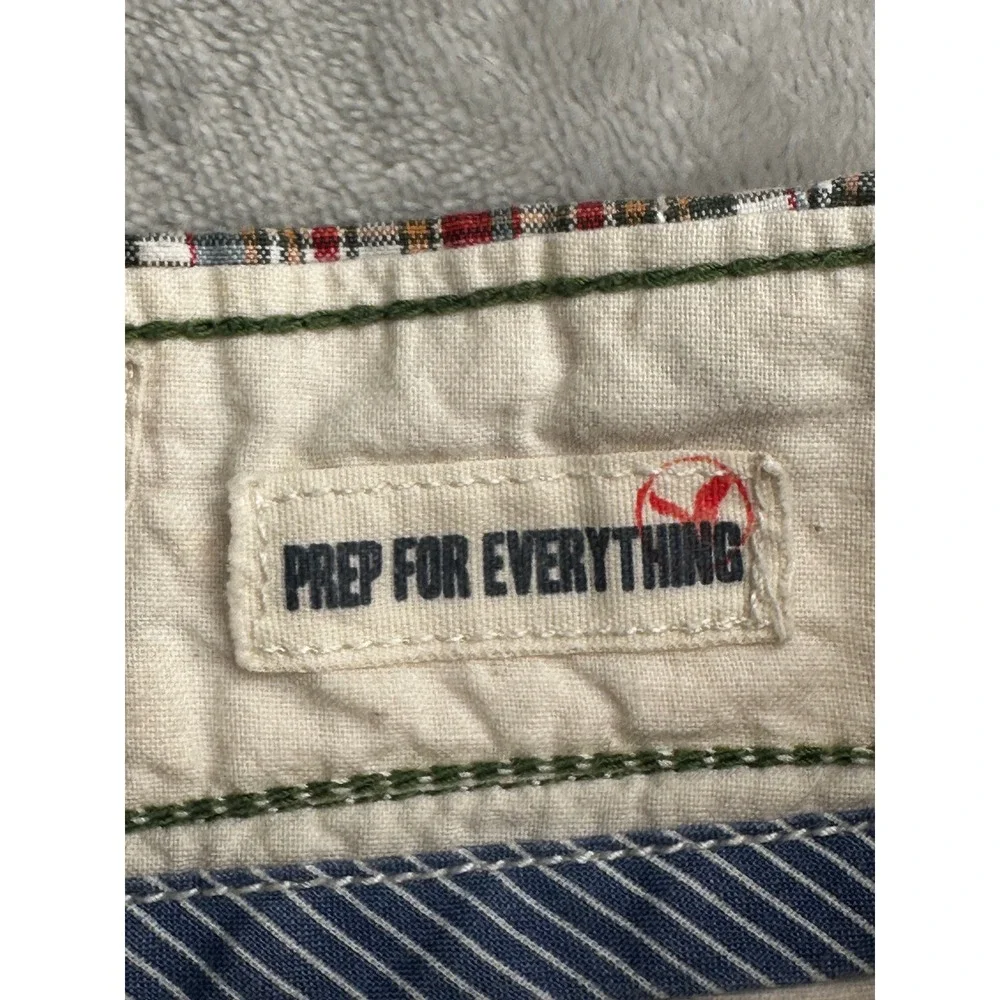 American Eagle Plaid‎ Shorts Mens 30x9 Red Classic Cotton Casual Preppy Y2K